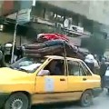 Palestinians fleeing Yarmouk camp in December 2012 - YouTube