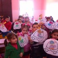 A kindergarten class at the Latakia stadium school - Facebook